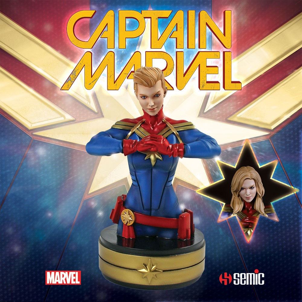 Semic Captain Marvel Busta Captain Marvel 20 cm