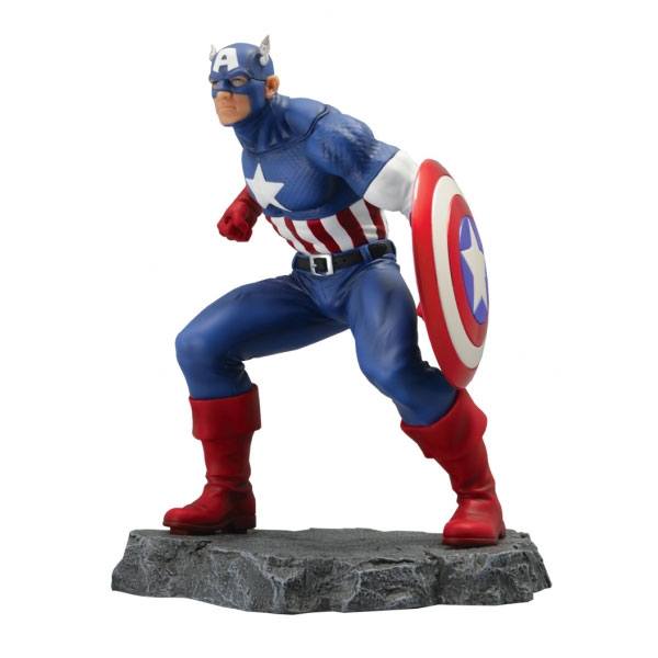 Semic Marvel Comics Civil War soška 1/8 Captain America 22 cm