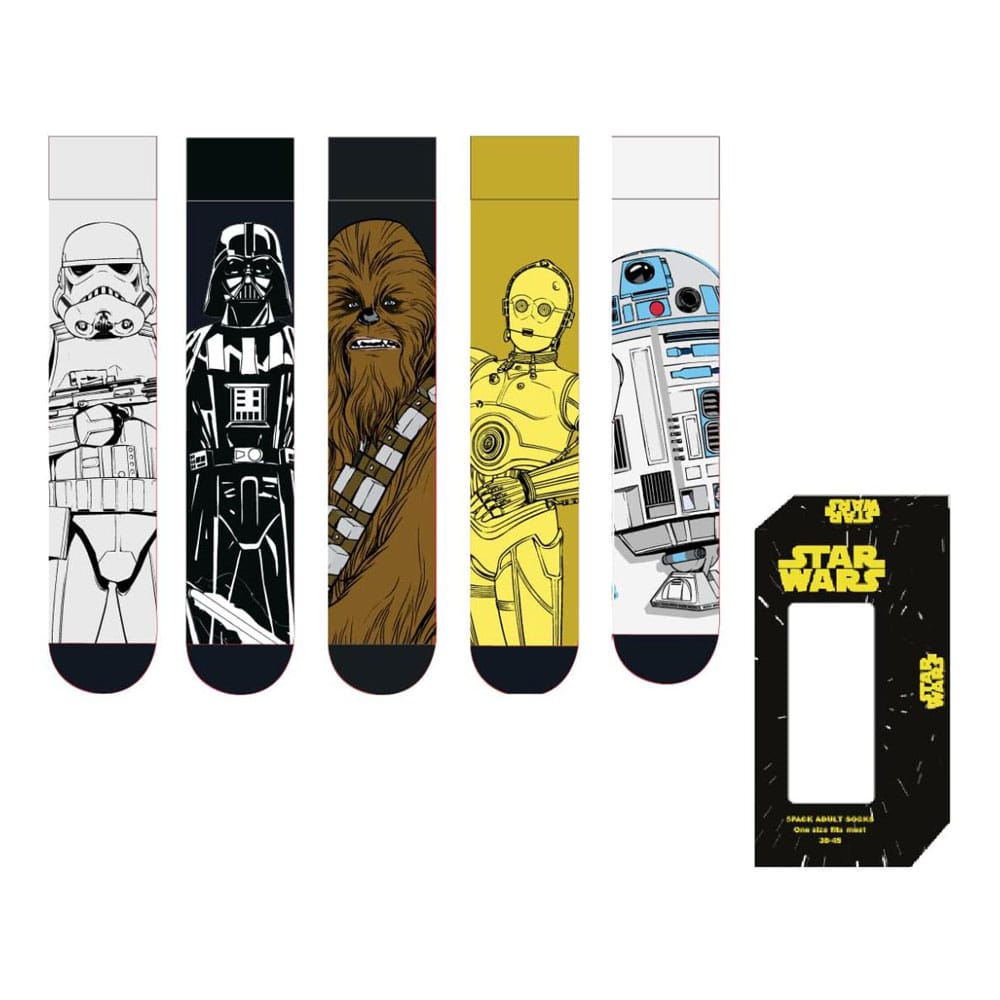 Cerdá Star Wars ponožky 5-Pack 38-45