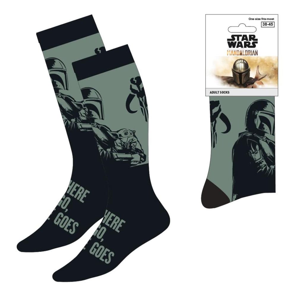 Cerdá Star Wars: The Mandalorian ponožky Mandalorian & Grogu 38-45