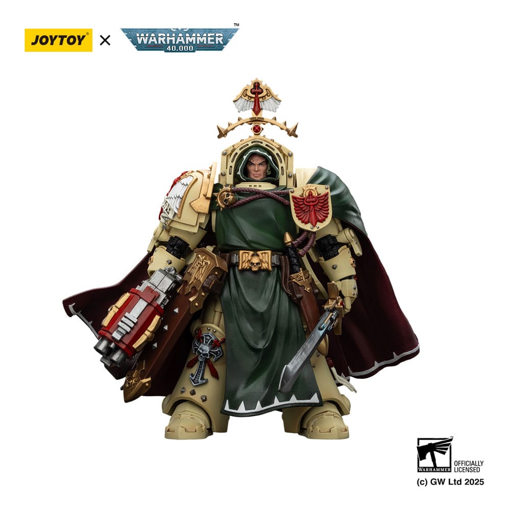 Joy Toy (CN) Warhammer 40,000: Dark Angels akční figurka Belial Grand Master of The Deathwing With the Sword of Silence and Storm Bolter 14 cm