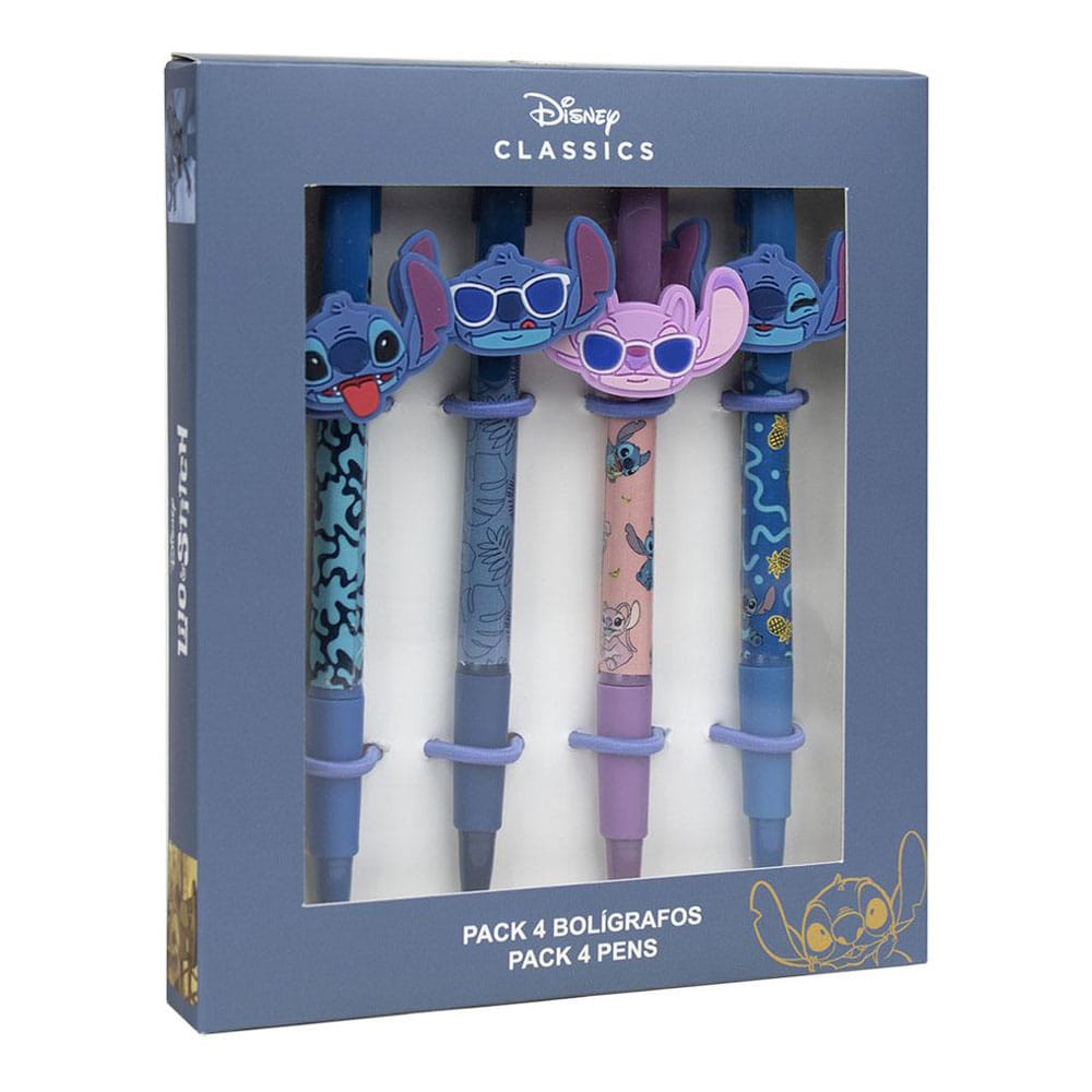 Cerdá Loli & Stitch propisky 4-Pack