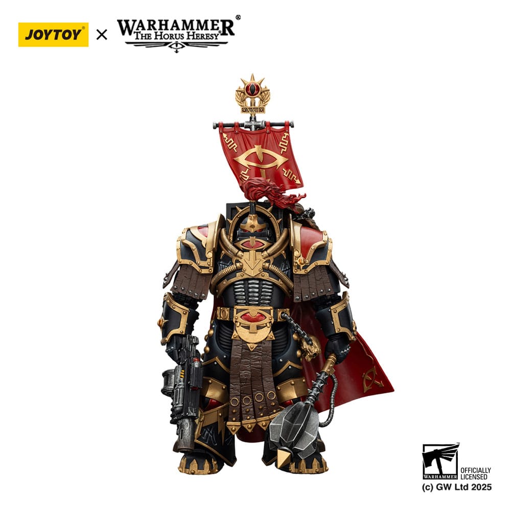 Joy Toy (CN) Warhammer 40,000: Sons of Horus akční figurka Legion Cataphractii Praetorwith Combi-Melta and Power Maul 14 cm