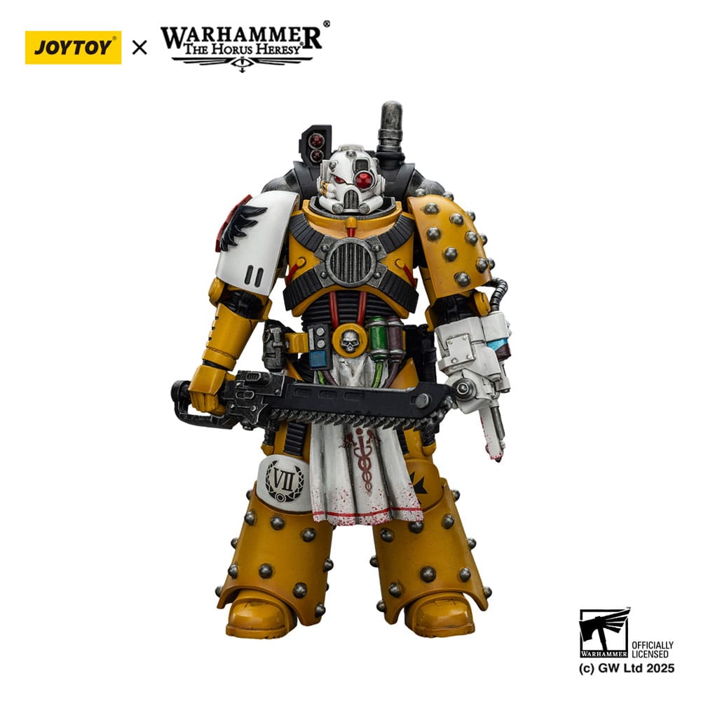 Joy Toy (CN) Warhammer 40,000: imperial Fists akční figurka Legion Apothecary 12 cm