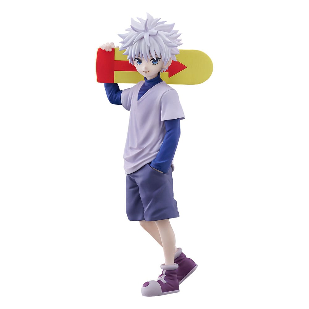 Good Smile Company Hunter x Hunter Pop Up Parade PVC soška Killua Zoldyck/Killua Zaoldyeck L Size 21 cm