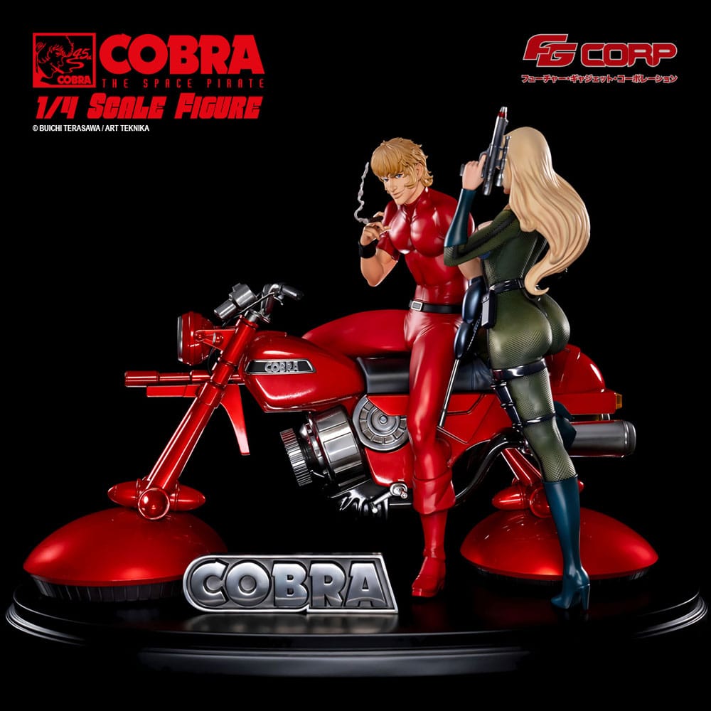 Future Gadget Corporation Space Pirate Cobra soška 1/4 Cobra & Jane Royal (Spacesuit Ver.) 47 cm