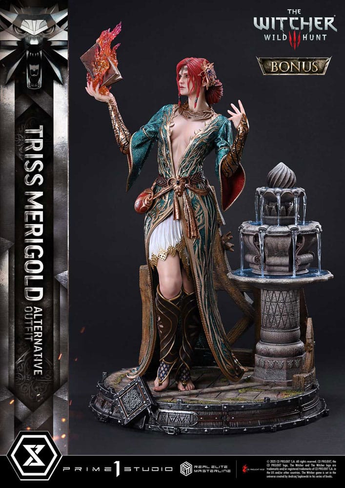 Prime 1 Studio The Witcher 3: Wild Hunt Real Elite Masterline Series soška 1/4 Triss Merigold Bonus Version 52 cm