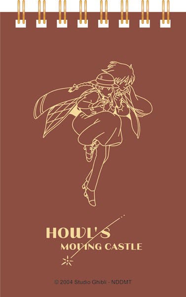 Movic Howl´s Moving Castle Memo Pad Sophie & Hauru