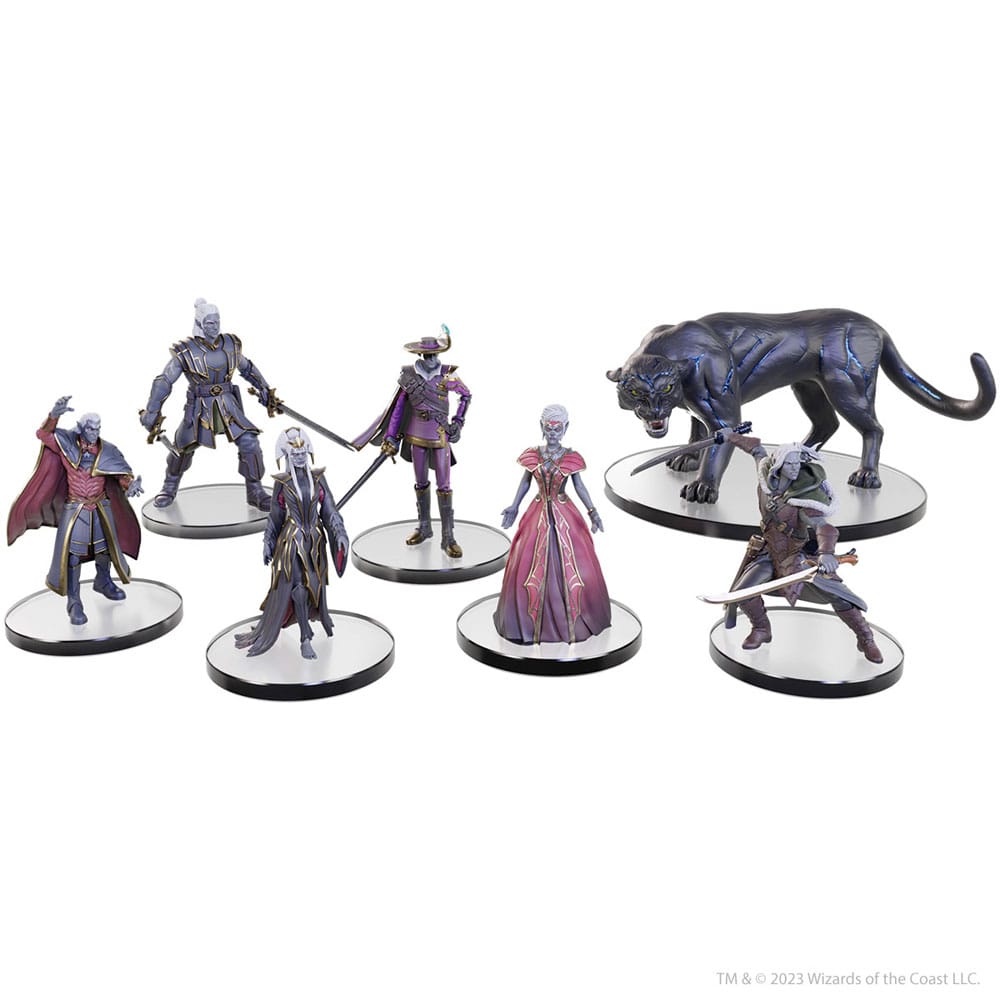 WizKids D&D The Legend of Drizzt 35th Anniversary pre-painted Miniatures Family & Foes Boxed Set