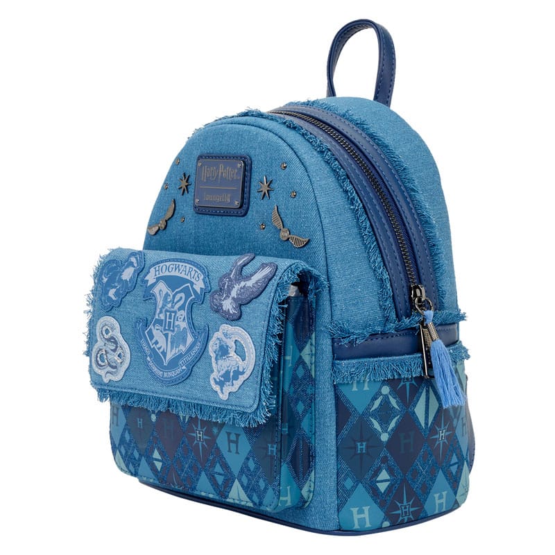 Warner Bros by Loungefly Mini batoh Denim Harry Potter