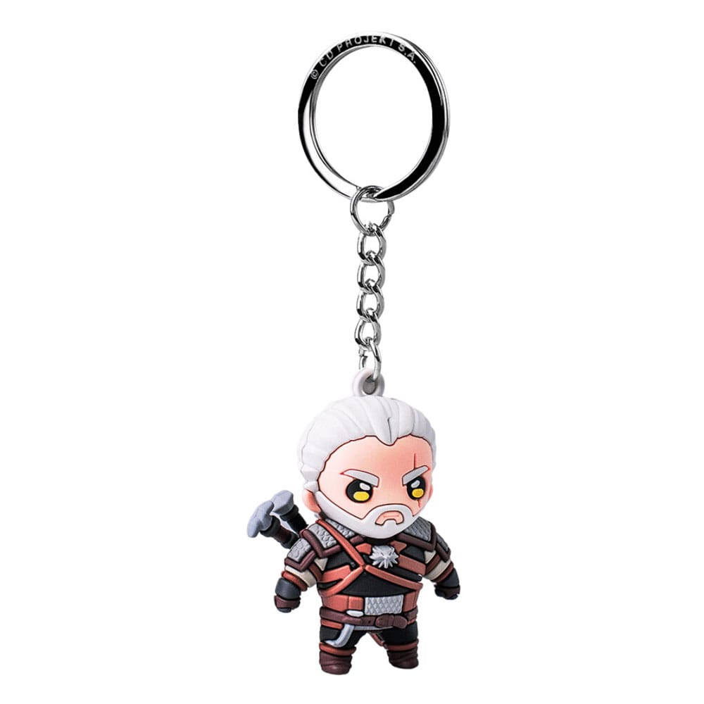 Good Loot The Witcher III: Wild Hunt Vinyl Keychain Geralt of Rivia
