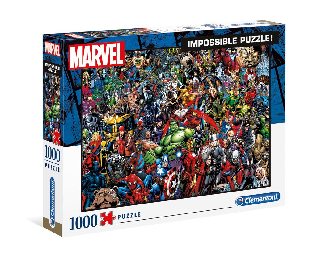 Clementoni Marvel 80th Anniversary - Impossible puzzle - Characters