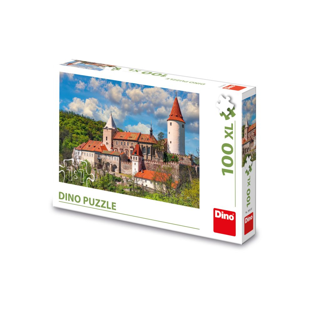 Dino HRAD KŘIVOKLÁT 100 XL Puzzle