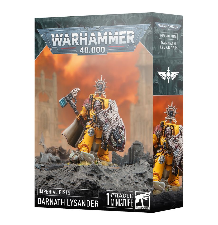Games Workshop Warhammer 40K: Imperial Fists - Darnath Lysander