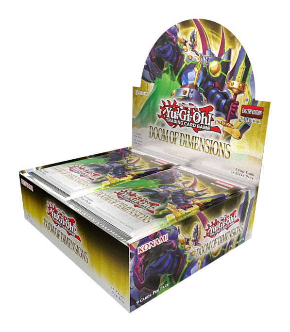 Konami Yu-Gi-Oh! TCG - Doom of Dimensions Booster Box
