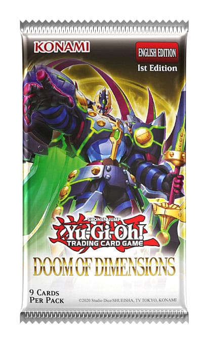 Konami Yu-Gi-Oh! TCG - Doom of Dimensions Booster