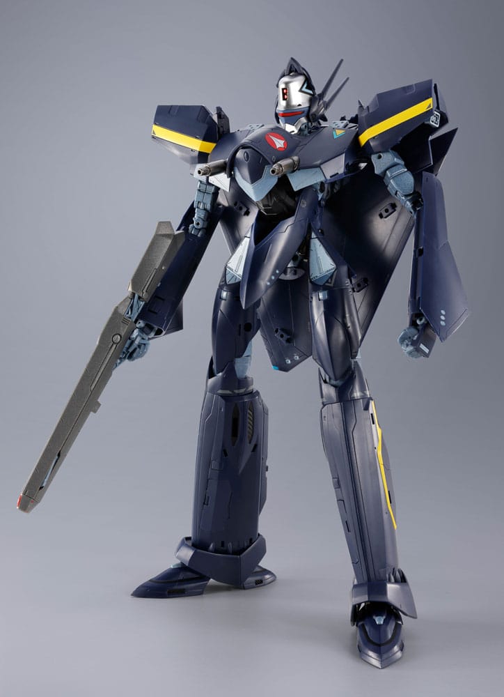 Bandai Tamashii Nations Macross 7 DX Chogokin akční figurka VF-17S Nightmare Stealthvalkyrie (Gamlin Kizaki use) 25 cm