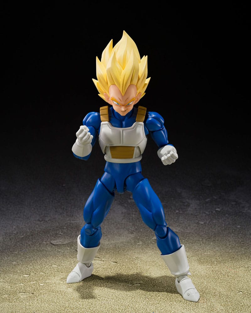Bandai Tamashii Nations Dragon Ball Z S.H.Figuarts akční figurka Super Saiyan Vegeta (Dangerous Pride) 14 cm