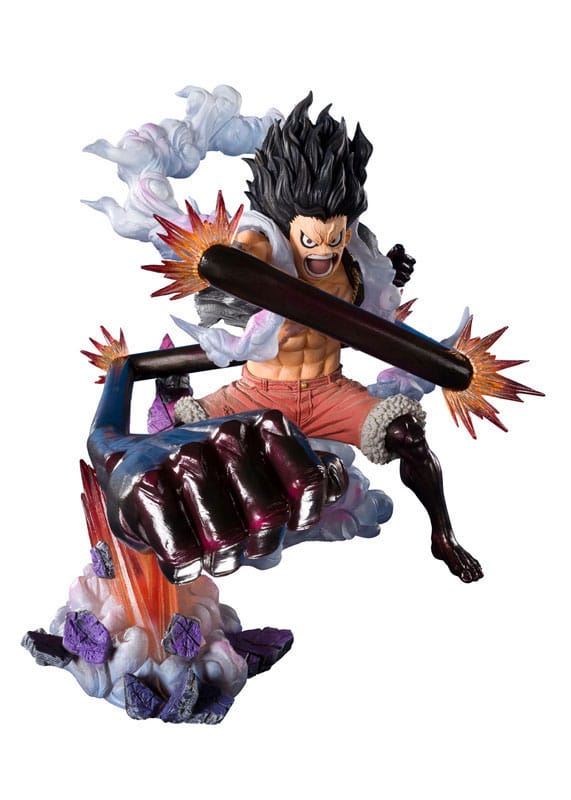 Bandai Tamashii Nations One Piece Figuarts ZERO Extra Battle PVC soška Monkey D. Luffy Gear 4 Snake Man King Cobra 21 cm