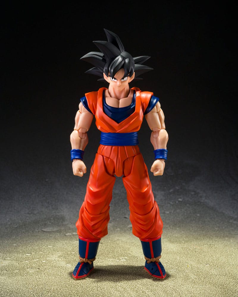 Bandai Tamashii Nations Dragon Ball Z S.H.Figuarts akční figurka Son Goku (The Kind-Hearted Saiyan) 14 cm