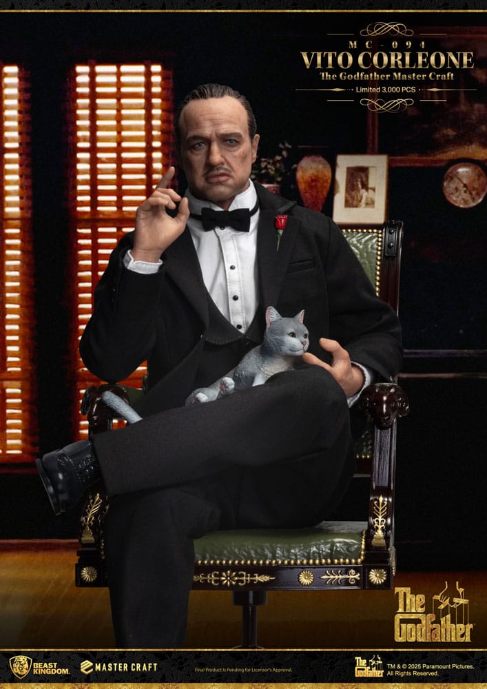 Beast Kingdom Toys The Godfather Master Craft soška Vito Corleone 31 cm