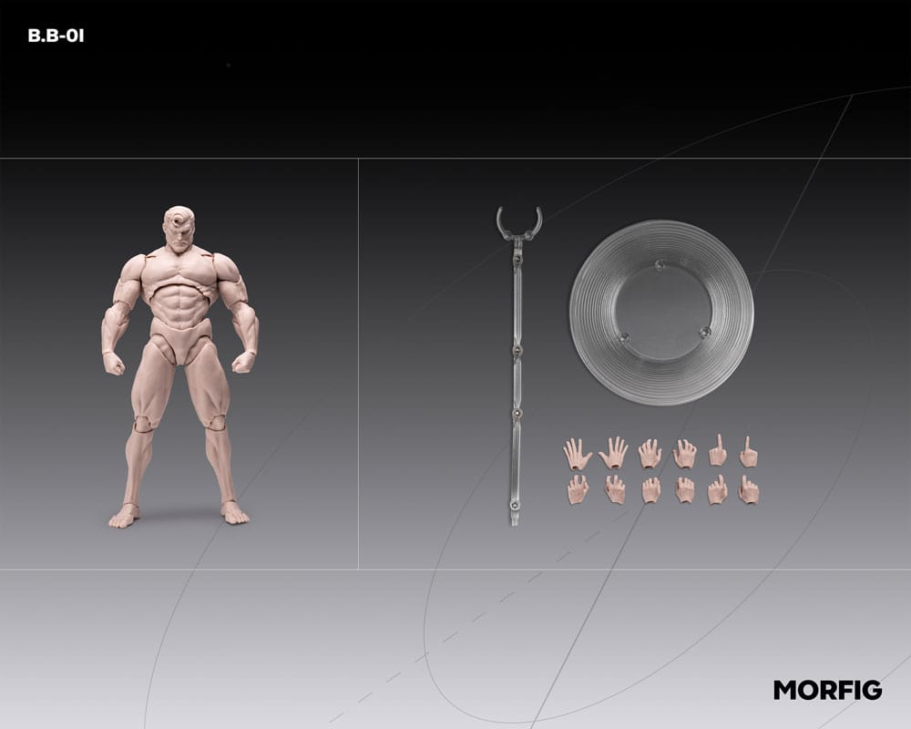 Queen Studios Inart akční figurka 1/12 Blank Male Body Skintone 17 cm