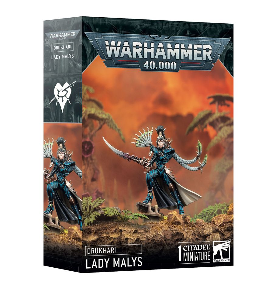Games Workshop Warhammer 40.000 - minifigurka - Drukhari - Lady Malys