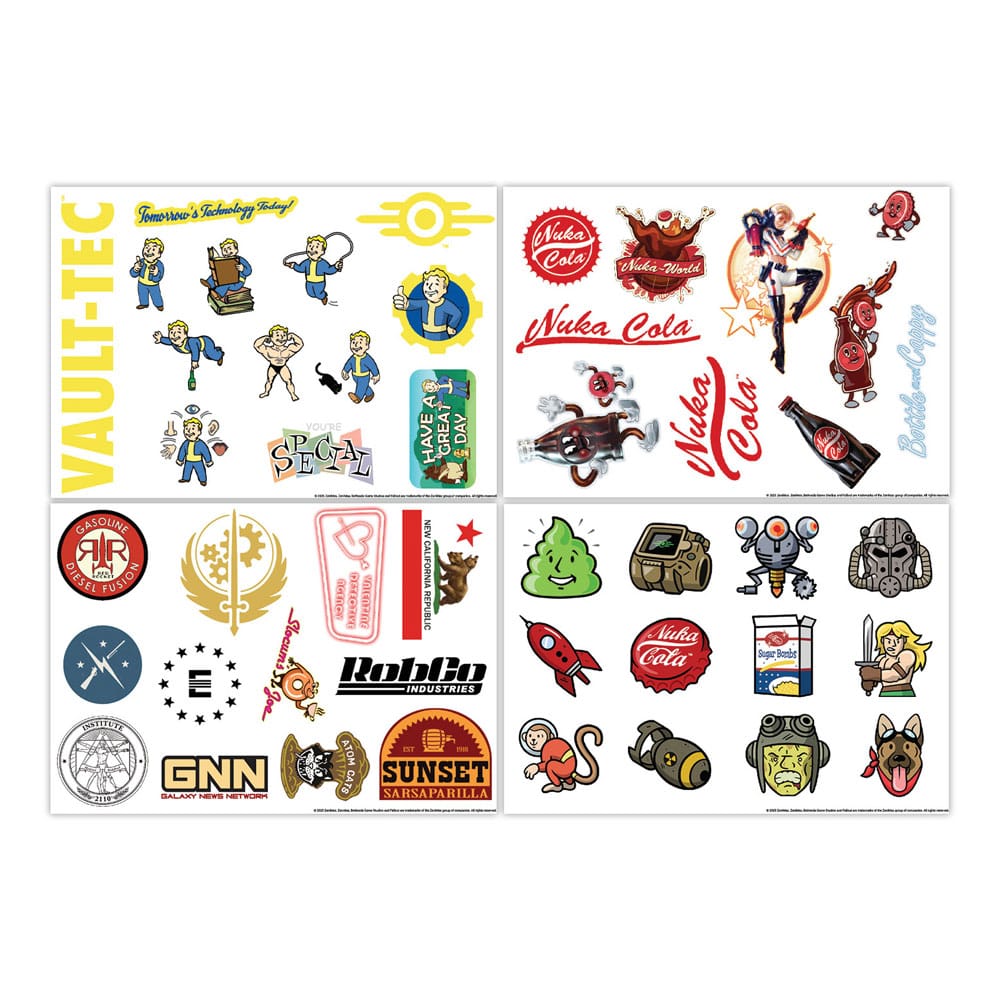 FaNaTtiK Fallout Tech Sticker Pack