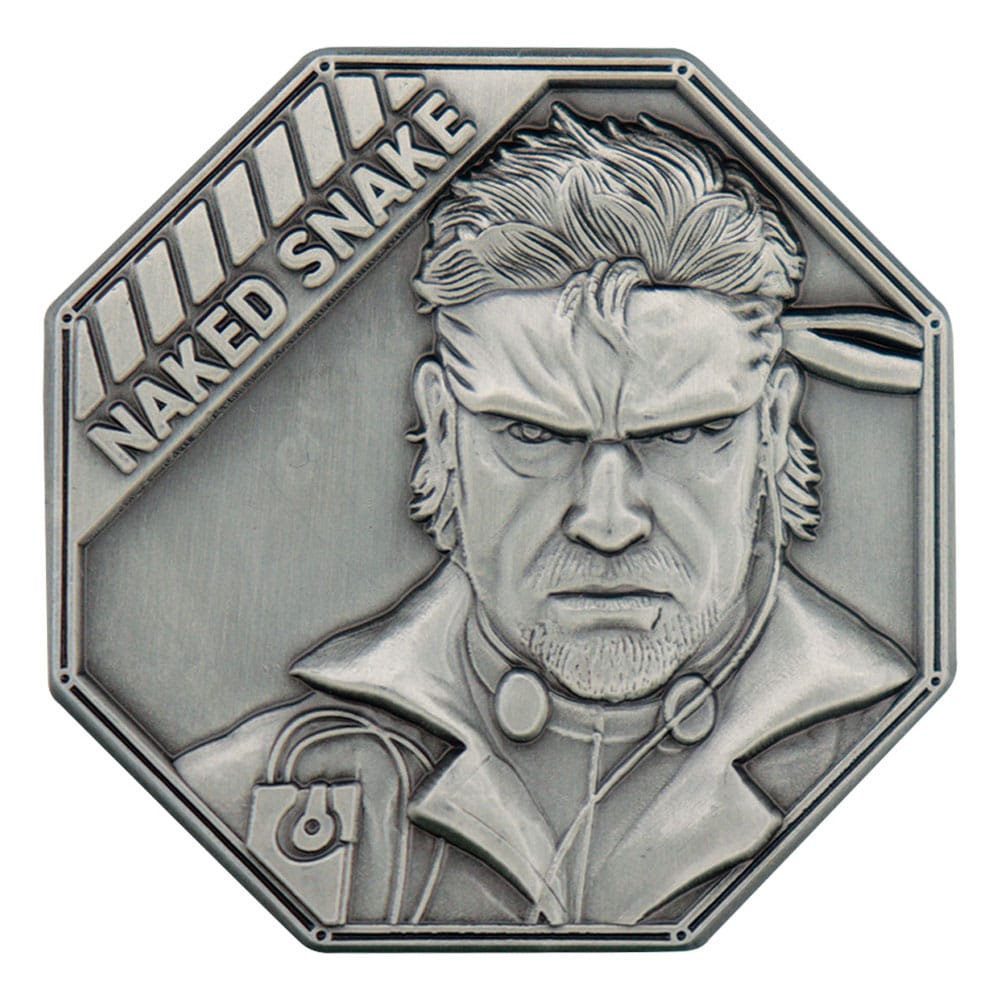 FaNaTtiK Metal Gear Solid Delta Collectable Coin Naked Snake Limited Edition