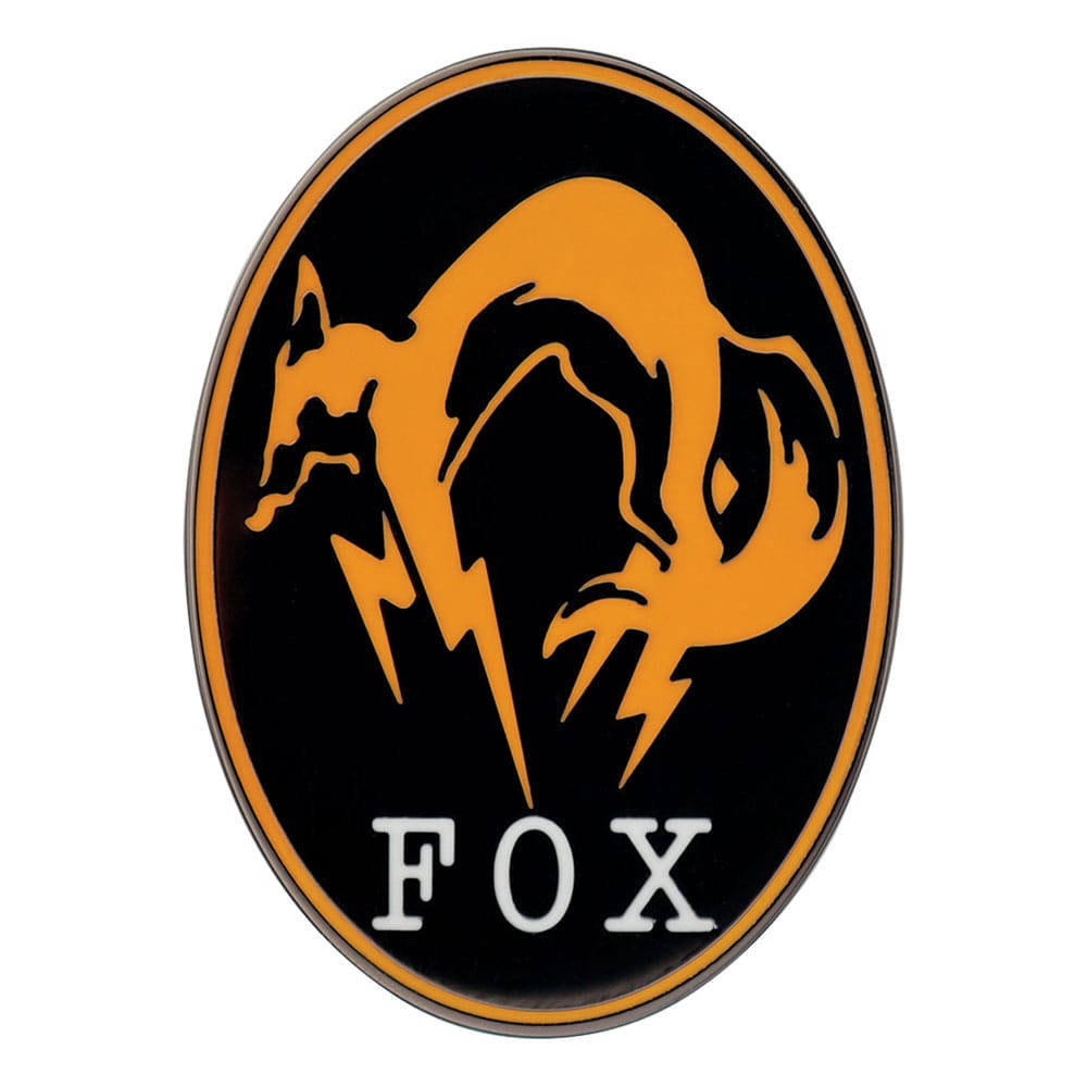 FaNaTtiK Metal Gear Solid Delta Pin Badge Fox Limited Edition