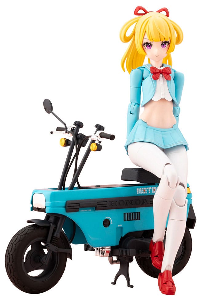 Kotobukiya Megami Device Buster Doll Series Plastic Model Kit 1/1 Knight Alice with Honda AB12 Motocompo 15 cm