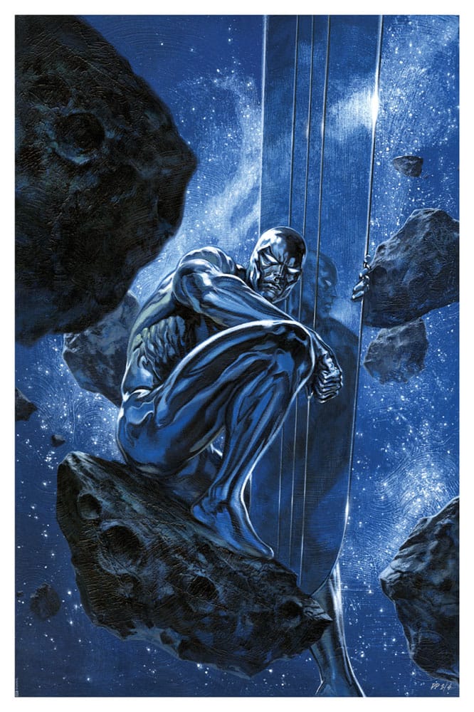 Sideshow Collectibles Marvel Art Print Silver Surfer: Ghost Light 61 x 41 cm - bez rámu