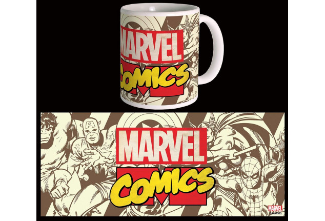 Semic Marvel hrnek - Retro Logo