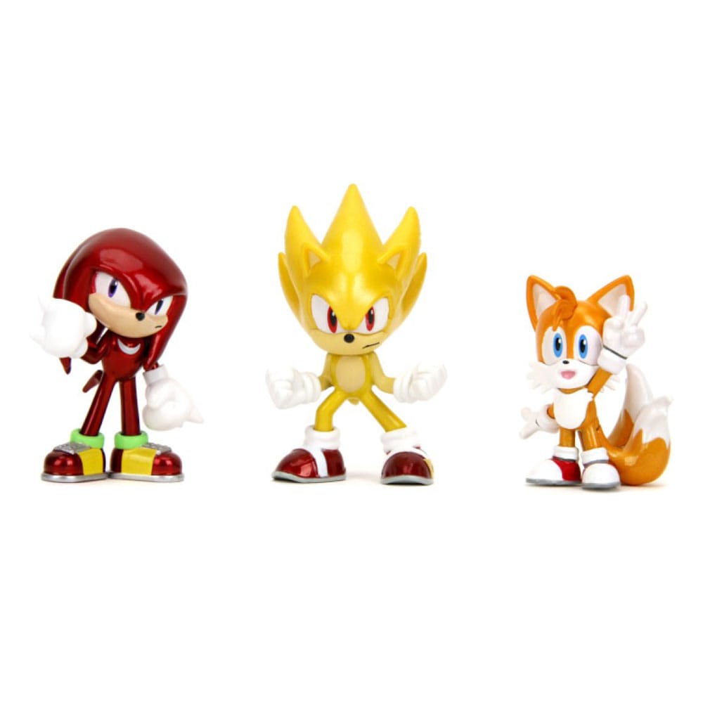 Jada Toys Sonic the Hedgehog Nano Metalfigs Diecast Mini figurka 3-Pack 5 cm