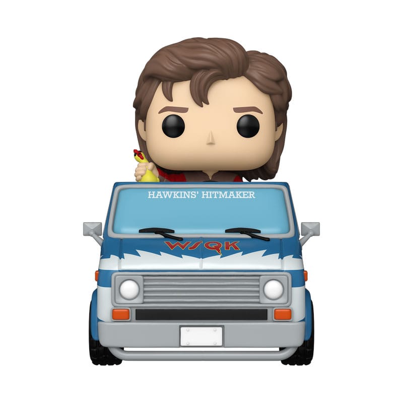 Funko Stranger Things POP! figurka Steve with The Squawk Van Exclusive 9 cm