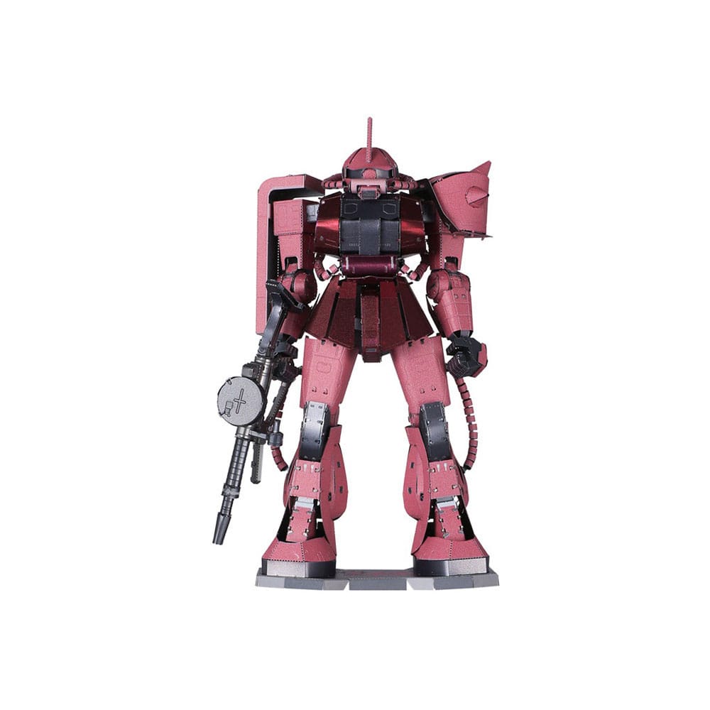 Plex Mobile Suit Gundam Metallic Nano Puzzle Model Kit Char´s Zaku 13 cm