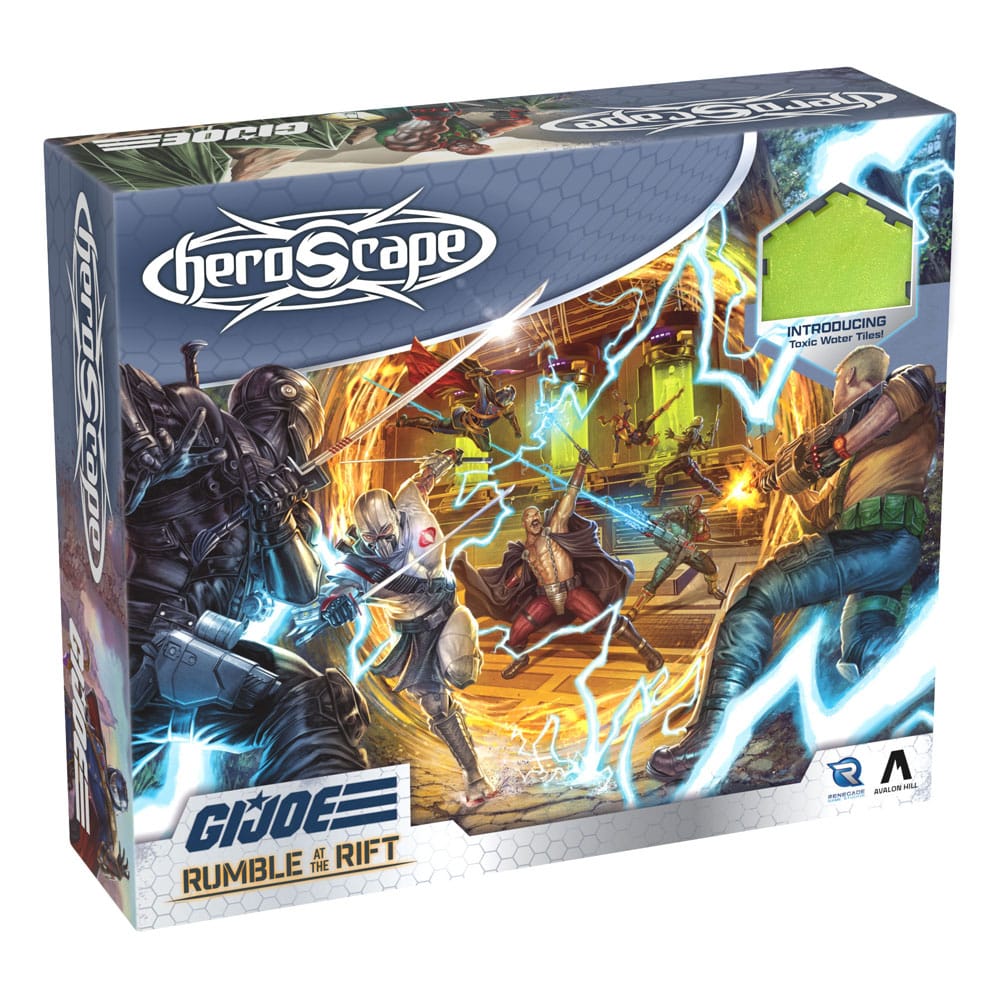 Renegade G.I. Joe Heroscape board game Rumble at the Rift Battle Box - EN