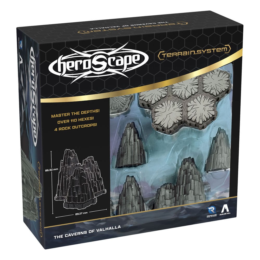 Renegade Heroscape Terrain Expansion The Caverns of Valhalla - EN