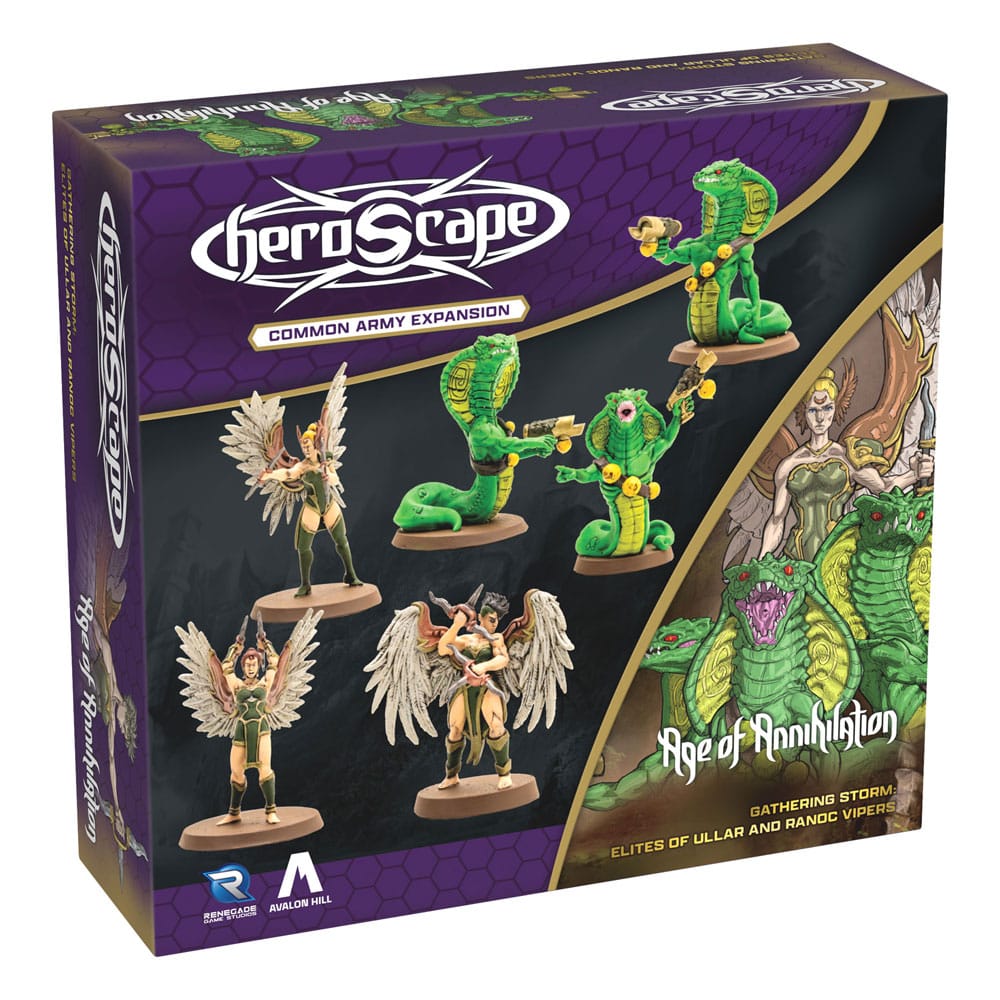 Renegade Heroscape Army Expansion Age of Annihilation Elites of Ullar & Ranoc Vipers (Common) - EN