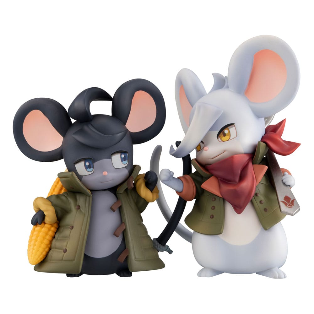 Megahouse Mobile Suit Gundam Iron-Blooded Orphans PVC soška Orphanchu of Block 3 Mikatsuki & Orga 10th Anniversary 12 cm