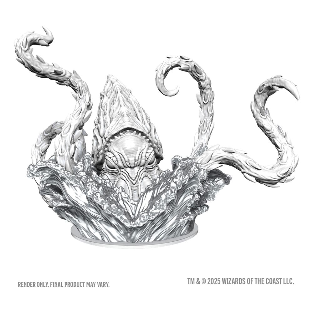 WizKids D&D Nolzur's Marvelous Miniatures nenabarvené miniatury Kraken 24 cm