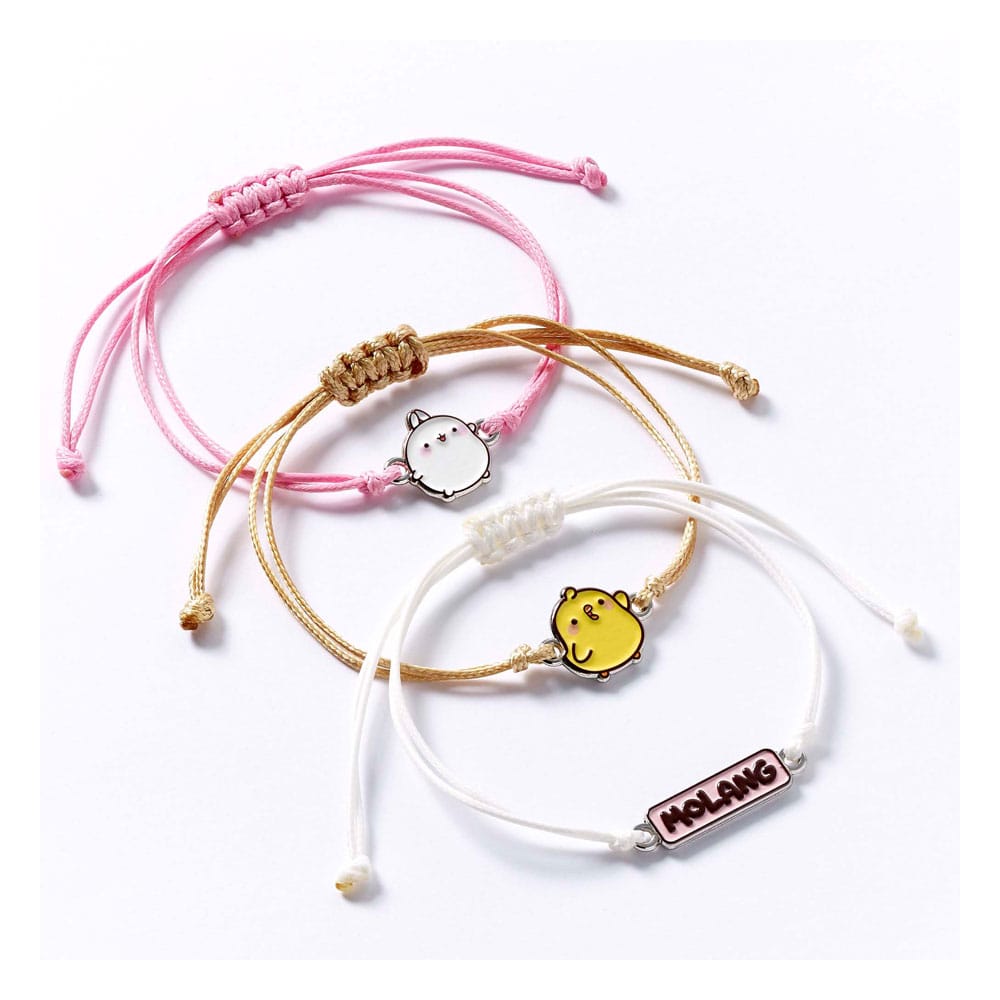 The Carat Shop Molang Bracelets 3-Pack Molang and Piu Piu 18 cm