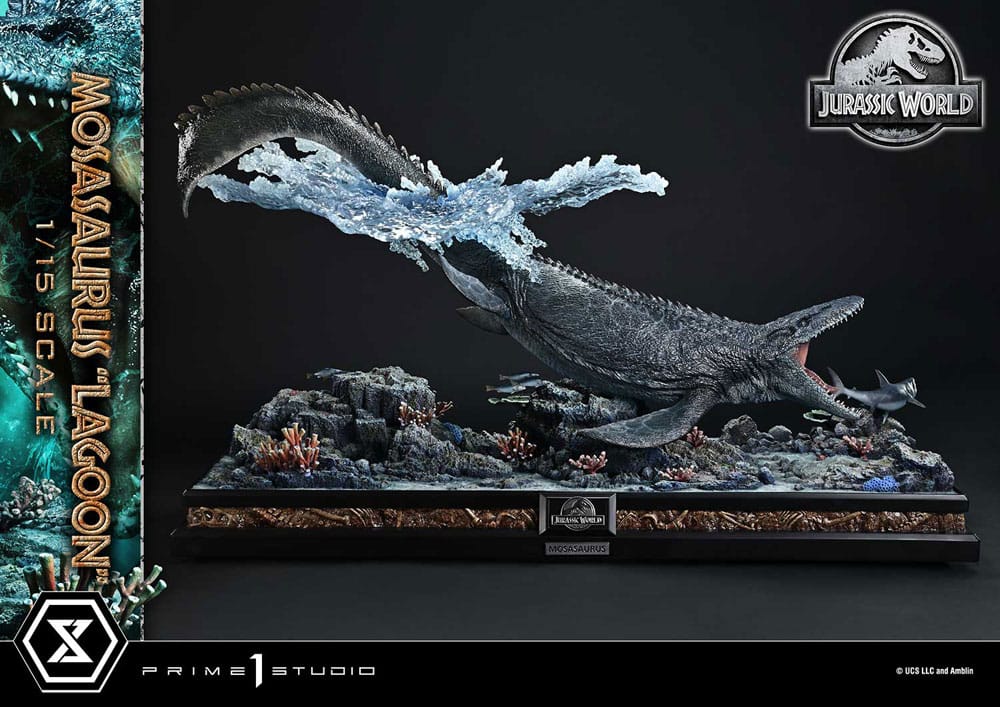 Prime 1 Studio Jurassic World Legacy Museum Collection soška 1/15 Mosasaurus "Lagoon" 57 cm