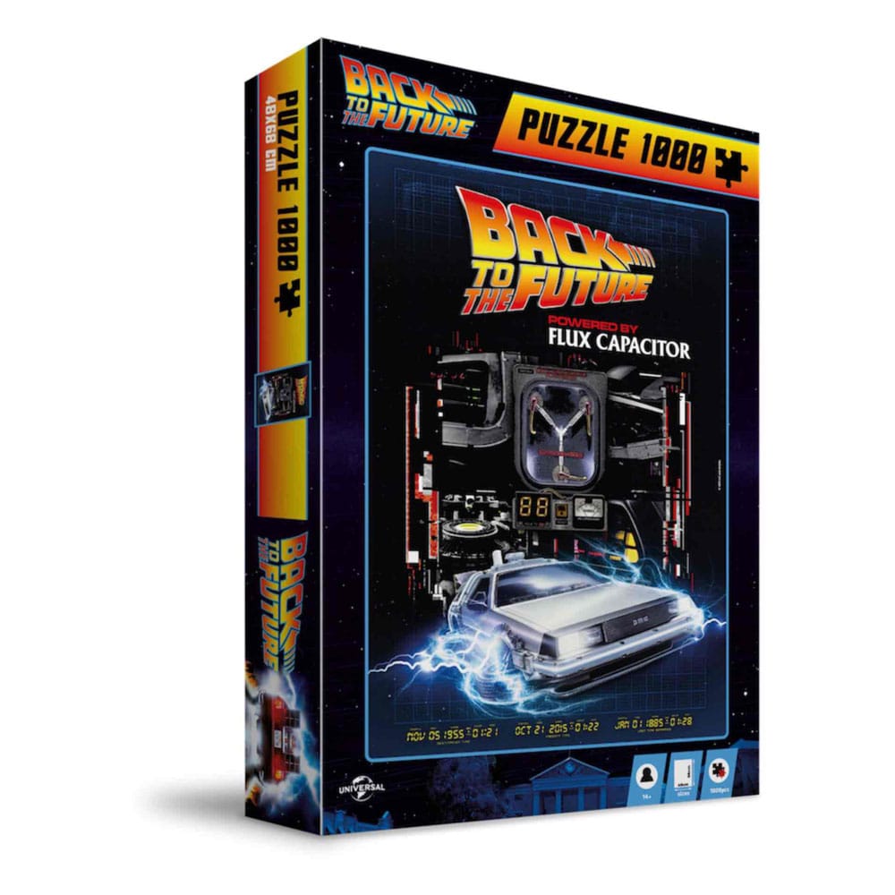 SD Toys Back to the Future 1000-piece puzzle Powered by Flux Capacitor