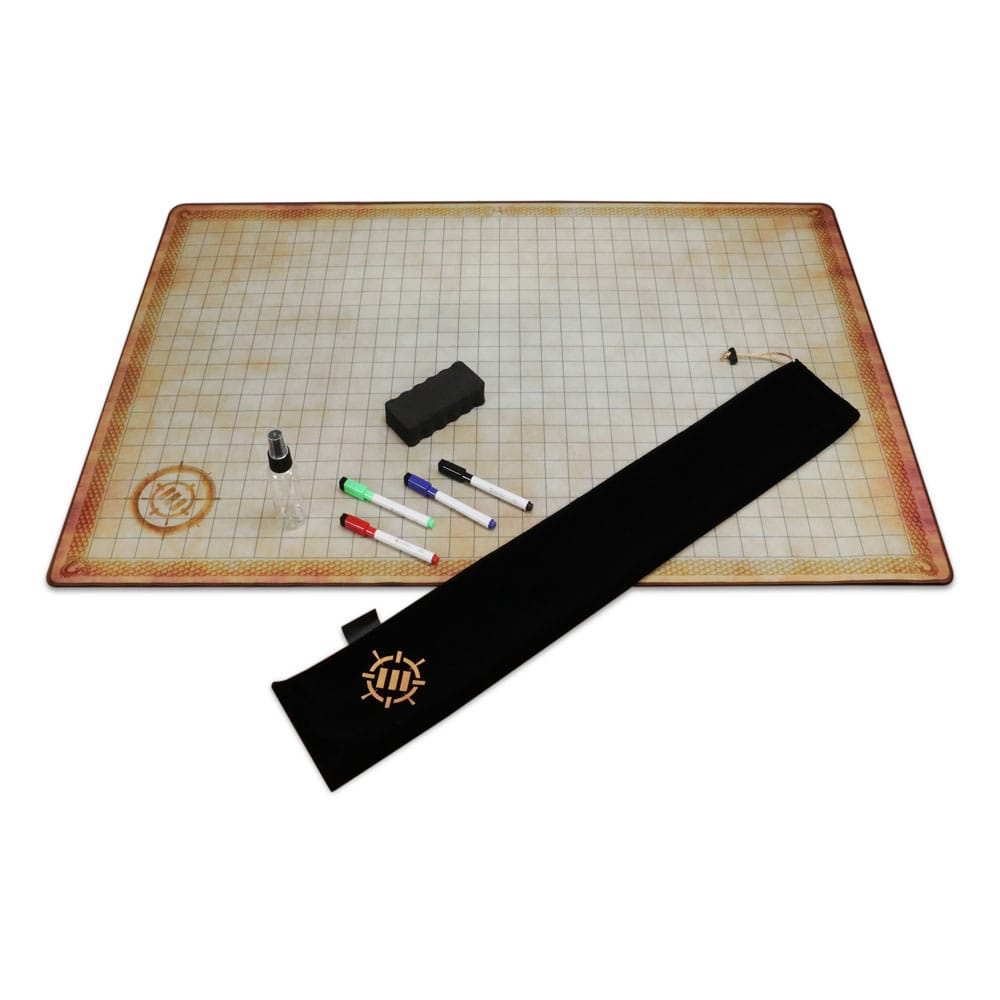 ENHANCE Vylepšená série RPG Grid Mat Deluxe Edition DnD Mapa