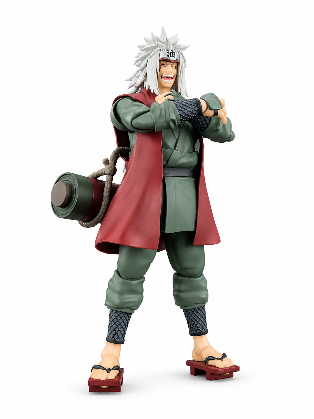 Bandai Tamashii Nations Akční figura Naruto S.H.Figuarts Jiraiya Hrdinský Mistr Sage 17 cm