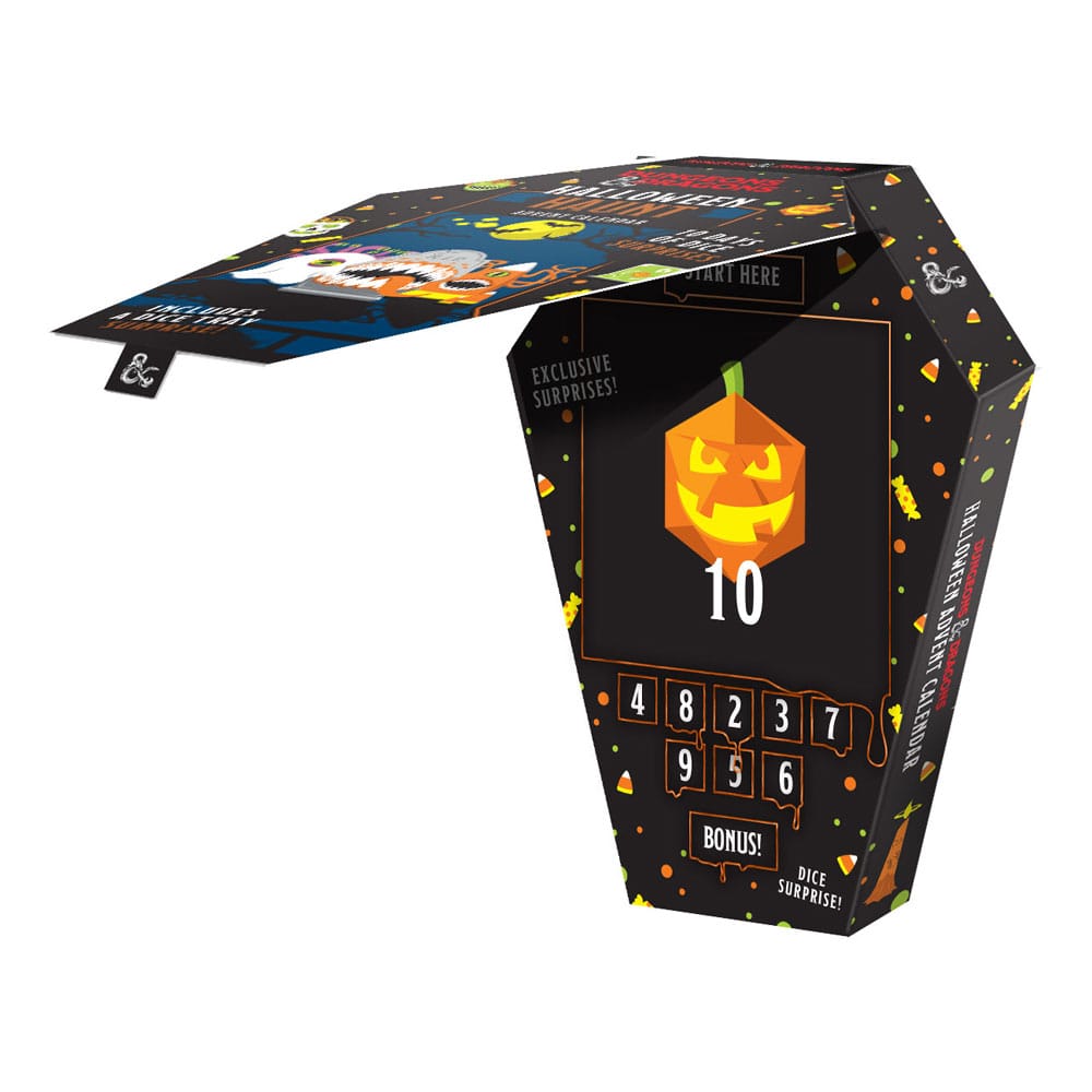 FanRoll Dungeons and Dragons Halloween Advent Calendar 10 Days Halloween Haunt