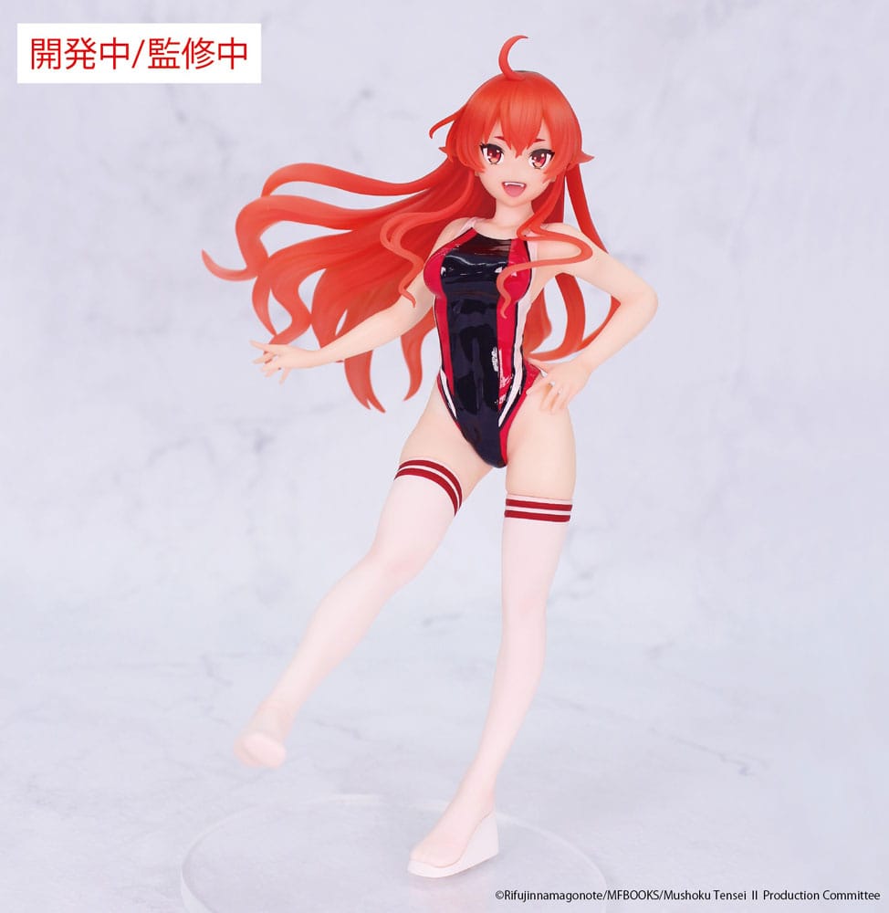System Service Mushoku Tensei: Jobless Reincarnation Season 2 Vivit PVC soška Eris Boreas Greyrat Competition Swimwear Ver. 18 cm