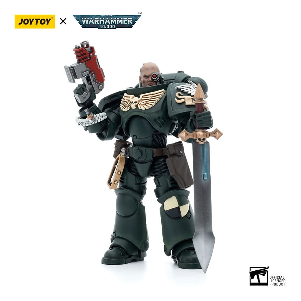 Joy Toy (CN) Warhammer 40k akční figurka 1/18 Dark Angels Intercessors Brother Nadael 12 cm