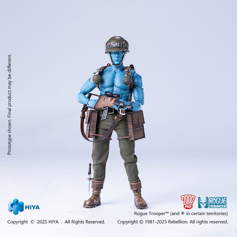 Hiya Toys Rogue Trooper Exquisite Super Series akční figurka1/12 Rogue Trooper 16 cm